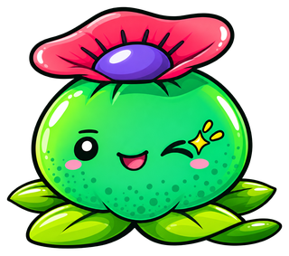 The Avalon Magic Plants mascot